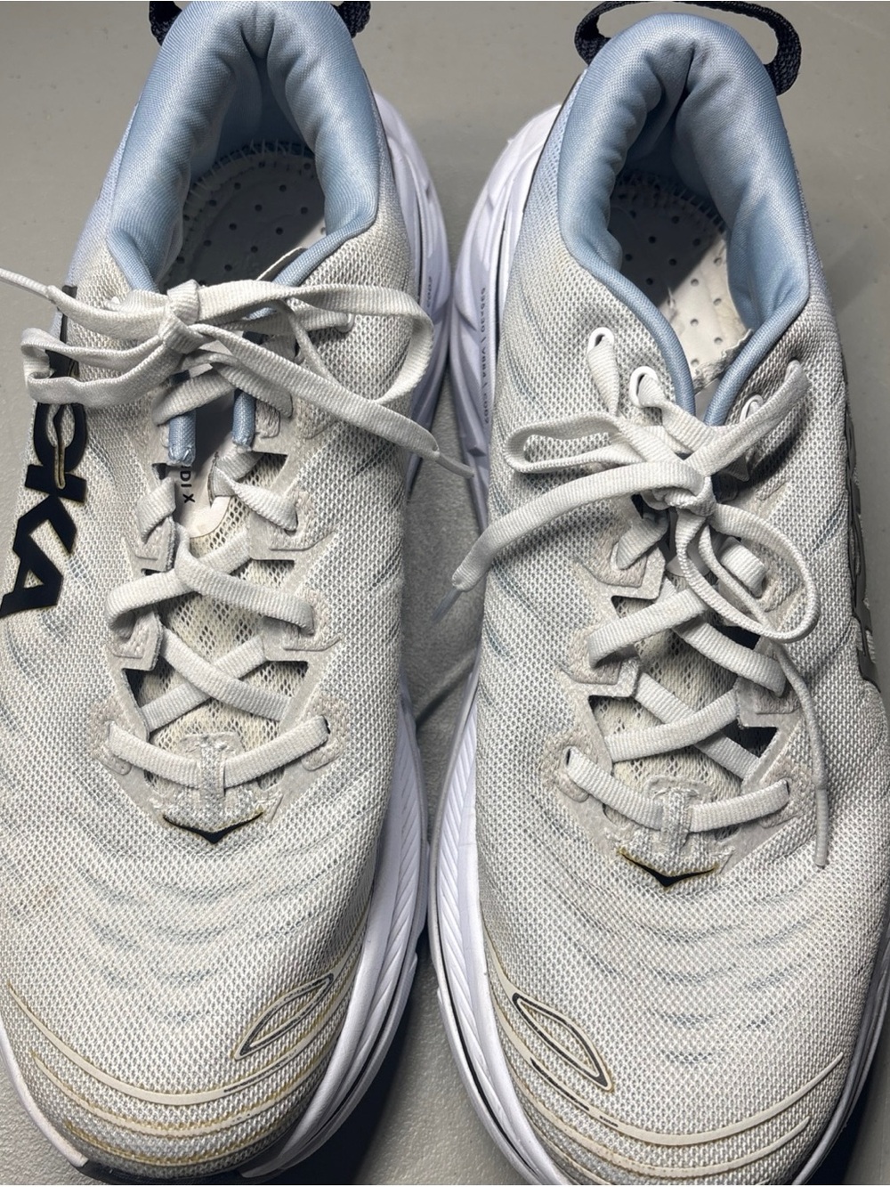 Hoka Men’s One One HOKA Bondi X Blue Fog SZ 11D Running, Walking, No Insoles